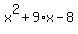 x%5E2%2B9%2Ax-8