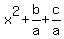 x%5E2%2Bb%2Fa%2Bc%2Fa