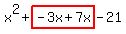 x%5E2%2Bhighlight%28-3x%2B7x%29-21