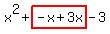 x%5E2%2Bhighlight%28-x%2B3x%29-3