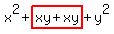 x%5E2%2Bhighlight%28xy%2Bxy%29%2By%5E2