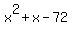 x%5E2%2Bx-72
