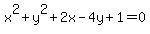x%5E2%2By%5E2%2B2x-4y%2B1=0