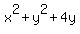 x%5E2%2By%5E2%2B4y