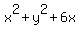 x%5E2%2By%5E2%2B6x%26%238722%3B10y%2B38=0+