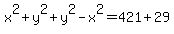 x%5E2%2By%5E2%2By%5E2-x%5E2=421%2B29