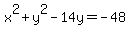 x%5E2%2By%5E2-14y=-48