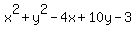 x%5E2%2By%5E2-4x%2B10y-3
