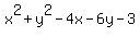 x%5E2%2By%5E2-4x-6y-3