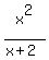 x%5E2%2F%28x%2B2%29
