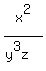 x%5E2%2F%28y%5E3z%29