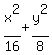 x%5E2%2F16%2By%5E2%2F8