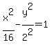 x%5E2%2F16-y%5E2%2F2%5E2=1
