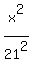 x%5E2%2F21%5E2