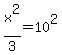 x%5E2%2F3=+10%5E2