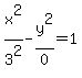 x%5E2%2F3%5E2-y%5E2%2F0=1