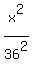 x%5E2%2F36%5E2