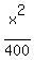 x%5E2%2F400