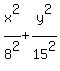 x%5E2%2F8%5E2%2By%5E2%2F15%5E2