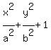x%5E2%2Fa%5E2%2By%5E2%2Fb%5E2%2B1