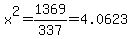 x%5E2=1369%2F337=4.0623