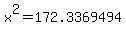x%5E2=172.3369494