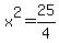 x%5E2=25%2F4