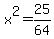 x%5E2=25%2F64