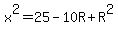x%5E2=25-10R%2BR%5E2