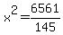 x%5E2=6561%2F145