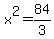 x%5E2=84%2F3