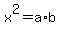 x%5E2=a%2Ab