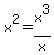 x%5E2=x%5E3%2Fx