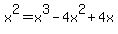 x%5E2=x%5E3-4x%5E2%2B4x