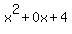 x%5E2+%2B+0x+%2B4