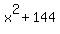 x%5E2+%2B+144