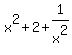 x%5E2+%2B+2+%2B+1%2Fx%5E2