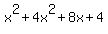 x%5E2+%2B+4x%5E2+%2B+8x+%2B+4