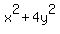 x%5E2+%2B+4y%5E2