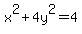 x%5E2+%2B+4y%5E2=4