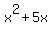 x%5E2+%2B+5x