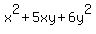x%5E2+%2B+5xy+%2B+6y%5E2