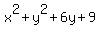 x%5E2+%2B+y%5E2%2B6y%2B9
