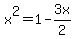 x%5E2+=+1+-+3x%2F2