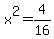 x%5E2+=+4%2F16
