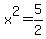 x%5E2+=+5%2F2