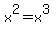 x%5E2+=+x%5E3