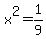 x%5E2+=1%2F9
