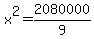 x%5E2+=2080000%2F9