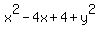 x%5E2+-+4x+%2B+4+%2B+y%5E2